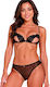 Passion Intimari Bra and Panties Sexy Lingerie Set Black