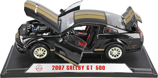1/18 Shelby Gt500 Black with Gold Stripes 2007 40th Anniversary