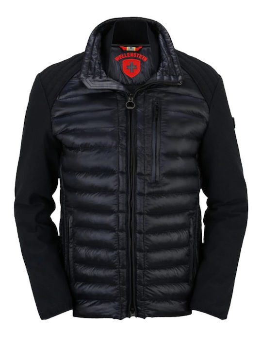 Geacă Puffer Impermeabilă și cu Protecție Împotriva Vântului Dark Navy