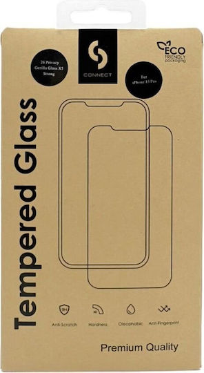 Connect Me 3D Confidențialitate Tempered Glass Negru (Galaxy A56)