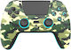 Freaks and Geeks Wireless Gamepad for PS5 Green Camo LED