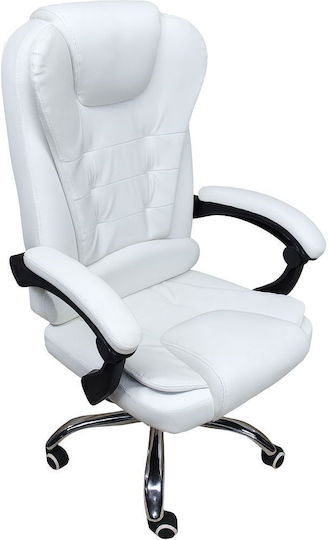 Polihome Vaughan Scaun De Birou De Director Alb
