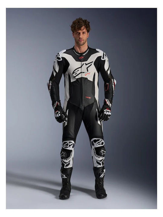 Alpinestars Gp Plus V4 Sprint Männer Motorrad-Lederanzug Schwarz Alpinestars Gp Plus V4 Sprint Männer Motorrad-Lederanzug Schwarz