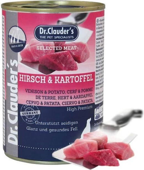Dr.Clauder's Dr Clauder’s Wet Food Dogs with Deer and Potatoes 800gr