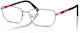 Prada Men's Metal Prescription Eyeglass Frame G...