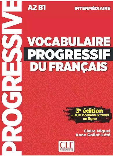 Vocabulaire Progressif Du Francais. Niveau Intermediaire A2, B1 + Audio Online