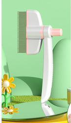 Self-Cleaning Pet Comb Pink 18x9cm 18x9cm Self-Cleaning Pet Comb Pink 18x9cm 18x9cm