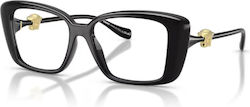 Versace Rame Ochelari Pentru Femei Acetat Negru...