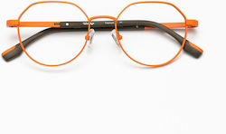 Woodys Orange Hamilton Prescription Eyeglass Fr...