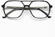 Woodys Black Aviator Olive Prescription Eyeglass Frames