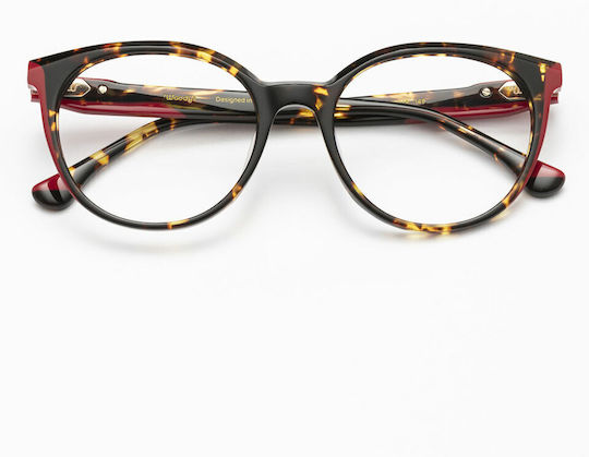 Woodys Brown Tortoise Cat Eye Round Malva