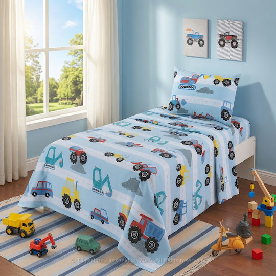 Casa Colori Kinderbettbezug Einzel N6