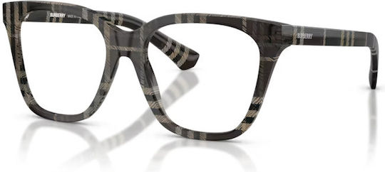 Burberry Burberry Damen Acetat Brillengestelle mit Rezept Grau BE2438 4199