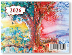 Υδρόγειος Tagebuch Eortologio Einfach 12 Blätter Monatlich 2026 0602