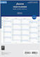 Ετησιο Πλανο Καθετο Filofax 2026 A5 Αγγλικο Vertical Year Planner English Λευκο 26-68501