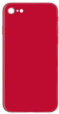 Задно Стъклено Капаче Apple iPhone SE 2020 SE 2022 Червено