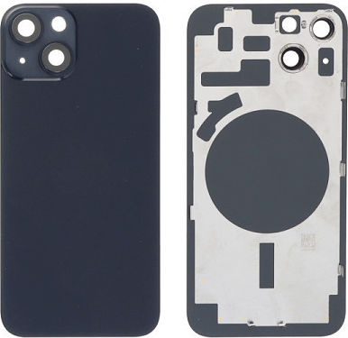 Vollständiges Rückseiten-Cover MagSafe Magnet Rückseitenabdeckung für iPhone 14 Schwarz
