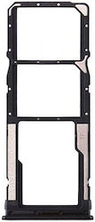 Υποδοχή Κάρτας Sim Sd Tray Xiaomi Redmi Note 8t Μαύρο Υποδοχή Κάρτας Sim Sd Tray Xiaomi Redmi Note 8t Μαύρο