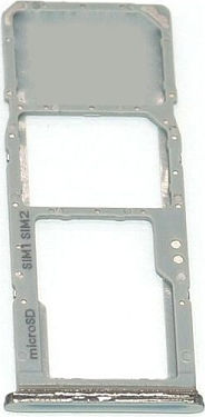 Tavă Card SIM SD Samsung Galaxy A30 A305 Albă