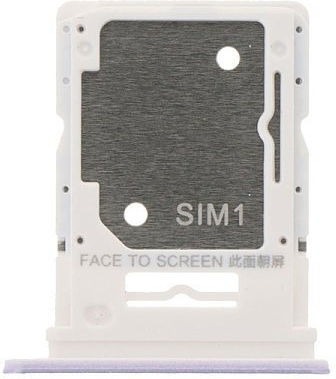 Υποδοχή Κάρτας Dual Sim Dual Sim Tray Xiaomi Redmi Note 14 4g Lavender Purple