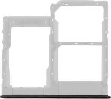 Dual Sim Micro Sd Card Slot Dual Sim Tray Sd Card Samsung Galaxy A41 A415 Prism Crush Black