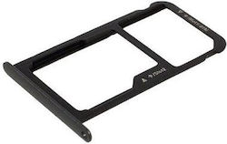 Υποδοχή Κάρτας Sim Sd Tray Huawei P9 Μαύρο Υποδοχή Κάρτας Sim Sd Tray Huawei P9 Μαύρο