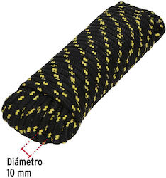 Geflochtenes Seil 30 Meter Fiero Schwarzes 10mm Geflochtenes Seil 30 Meter Fiero Schwarzes 10mm