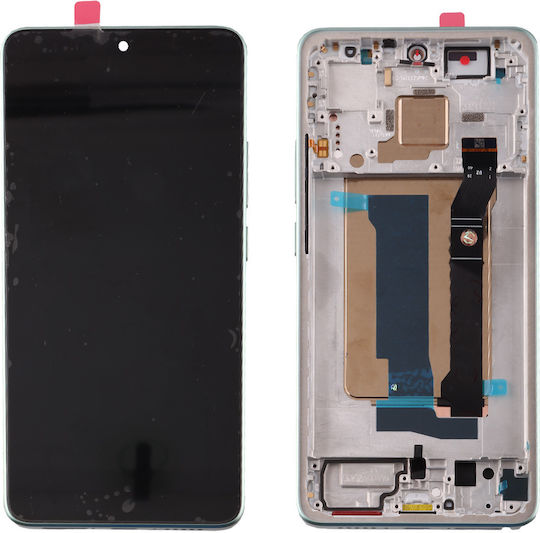 Screen with Touch Mechanism and Frame for Xiaomi Poco X7 Pro 5G (Green)