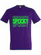 T-shirt Унисекс Spooky Spooky Spooky Halloween Тъмнолилав