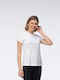 Women's T-shirt Fast Drying White