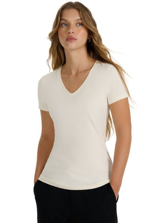 Γυναικείο T-shirt Cream