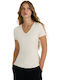 Γυναικείο T-shirt Cream