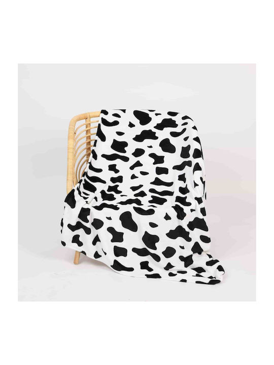 Lucktora Animal Print Blanket Fleece Single 160...