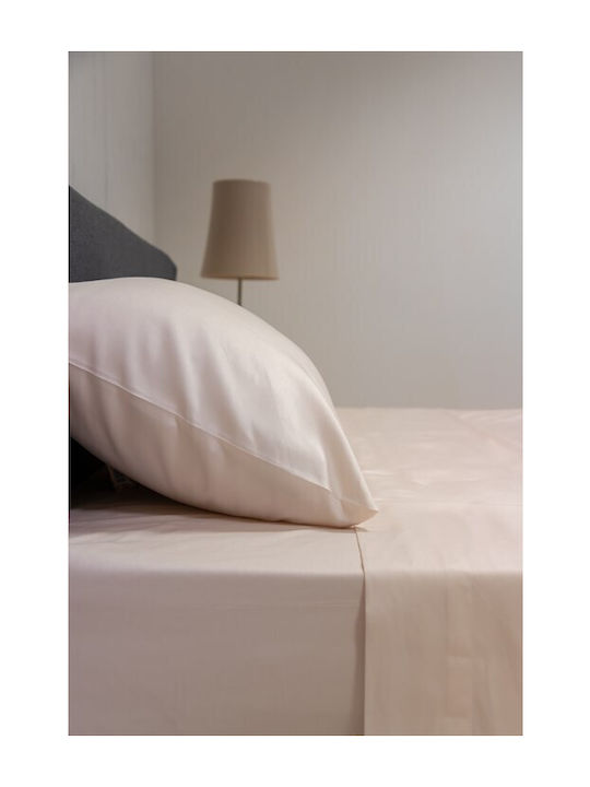 Naf Naf Сет Чаршафи 170x260см. Unique Lt Beige 3бр