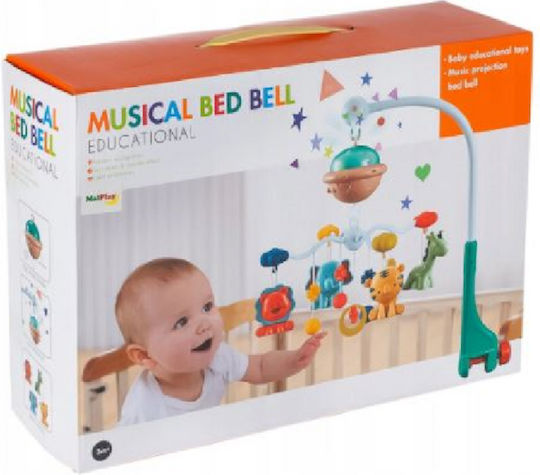 MalPlay Pendant Toy for Cot with Music and Projector Carousel for 3++ Months