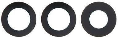 Τζαμάκι Κάμερας Back Camera Lens Samsung S25 Plus S936 Black 3pcs
