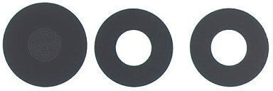 Τζαμάκι Κάμερας Back Camera Lens Realme C65 Black 3pcs