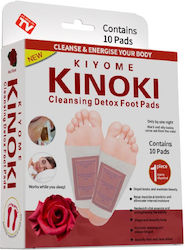 Kiyome Kinoki Detox Foot Pads Scent Red Rose 10 Pieces Kiyome Kinoki Detox Foot Pads Scent Red Rose 10 Pieces