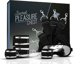 LoveBoxxx Secret Pleasure Chest BDSM Комплект в Сребрист Цвят 4бр