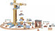 Little Dutch Construction Crane Wooden Vehicle for 36+ Months