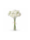 Mini White Buttercup Bouquet 12cm