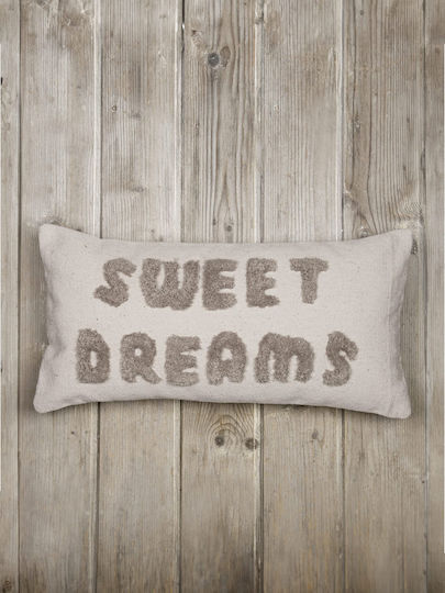 Nima Μαξιλαροθήκη Sweet Εκρού 30x60εκ. Nima Μαξιλαροθήκη Sweet Εκρού 30x60εκ.