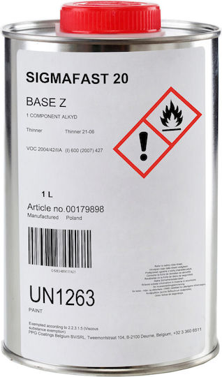 Sigmafast 20 Антикорозионно Покритие Ръжда Боя 1л Ral 2004