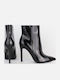Women's Ankle Boots made of Patent Leather Black