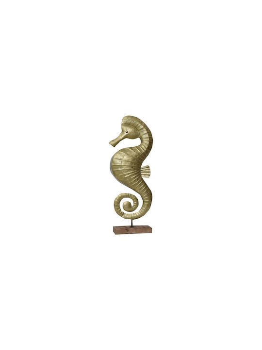 Decorative Seahorse made of Metal 20x10x65cm 1pcs