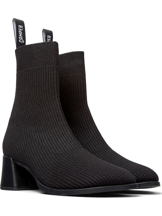 Camper Leather Women's Ankle Boots Black K400800-001