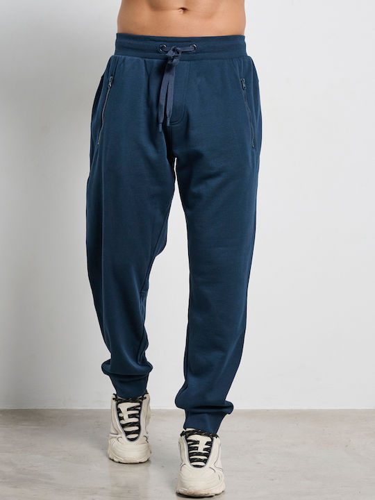 BodyTalk Sweatpants with Elastic Ocean