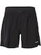 2 in 1 Sports Men's Shorts Black