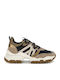 Twiggy Γυναικεία Chunky Sneakers Black-natural-brown