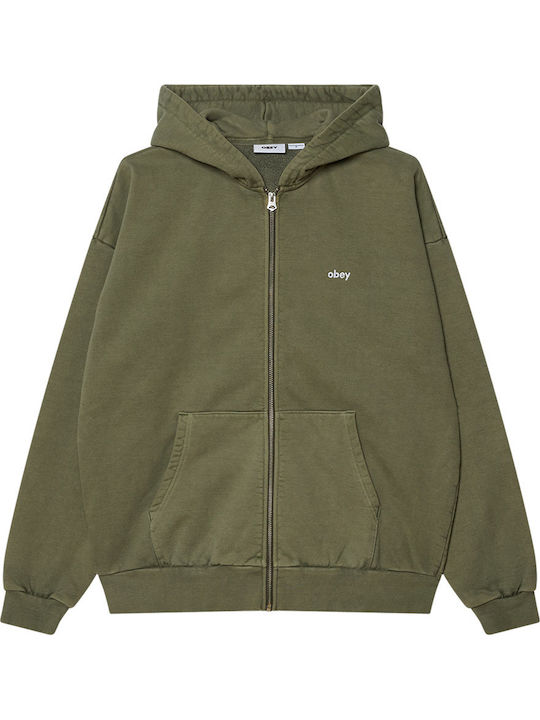 Obey Obey Men's Sweatshirt Khaki Hoodie